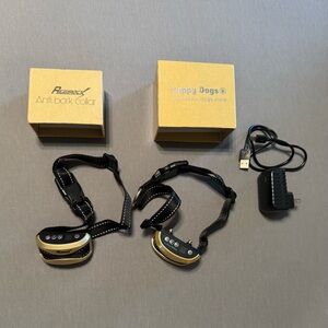 2 Brand New Anti Bark Collars with charger